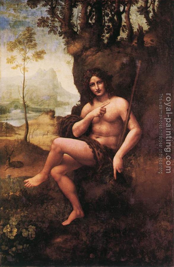 Leonardo Da Vinci : St John in the Wilderness